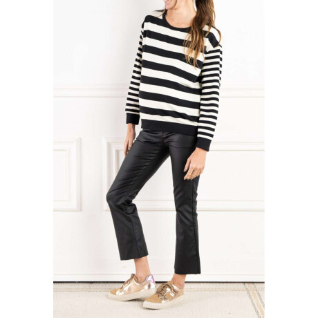 Jean Lemon Mama Waxed Flare Negro