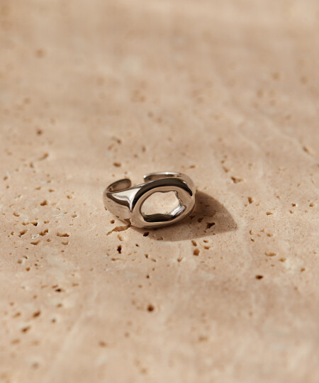 ANILLO VOLCANO SILVER