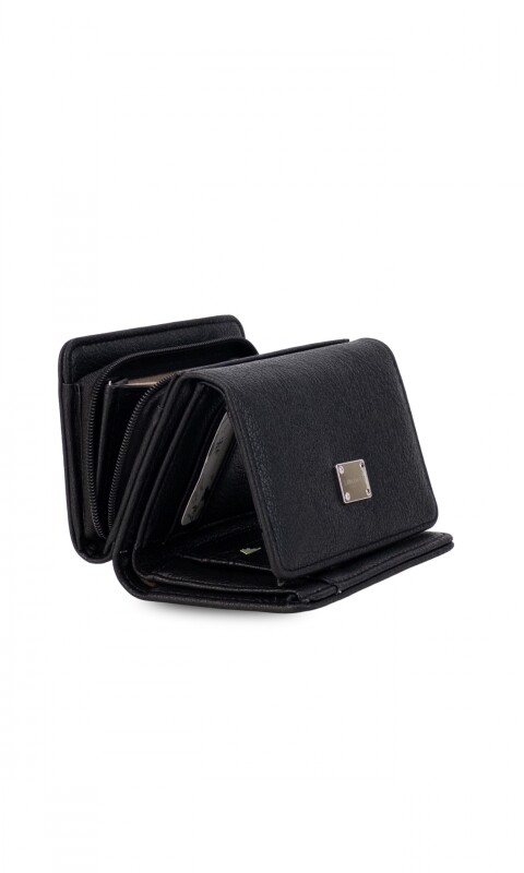 BILLETERA LIRIO NEGRO