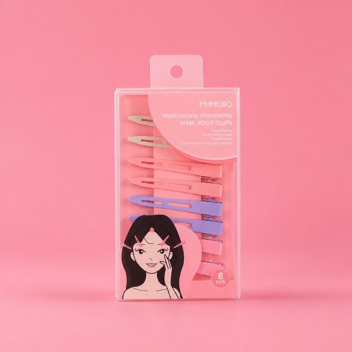 CLIPS VOLUMINIZADORES PARA RAÍZ DEL CABELLO PROFESIONAL 