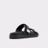 CORALINA BLACK SMOOTH SYNTHETIC BLACK