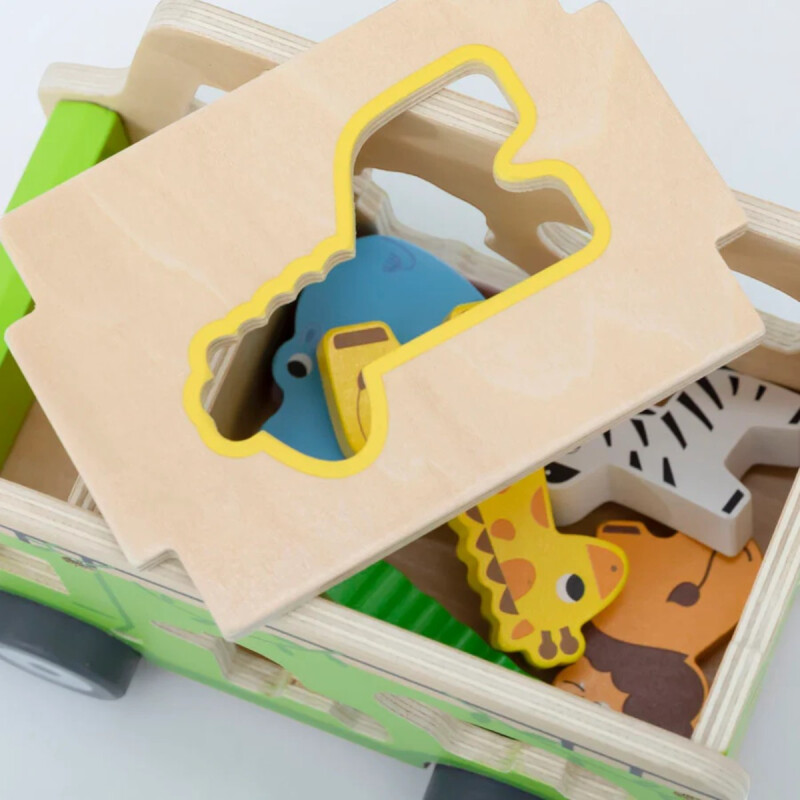 Camión de Juguete Safari Madera VIGA Camión de Juguete Safari Madera VIGA