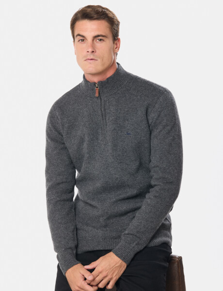 BUZO DE LANA DE ABRIGO Gris