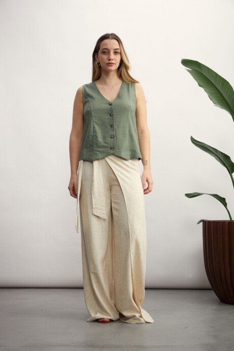 Pantalón Perla Beige