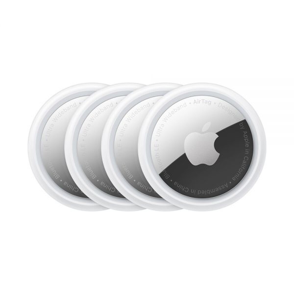 Apple airtag (pack x4) Blanco