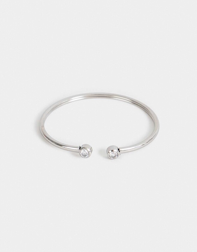 Brazaletes Premium Silver Brazaletes De Acero Quirúrgico - Plateado