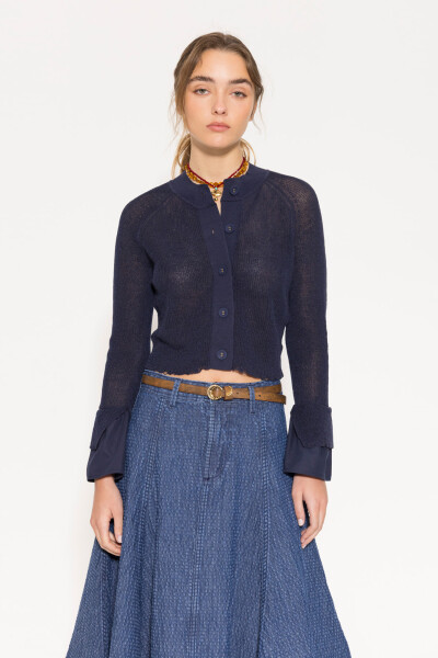 CARDIGAN MARBELLA Azul Marino