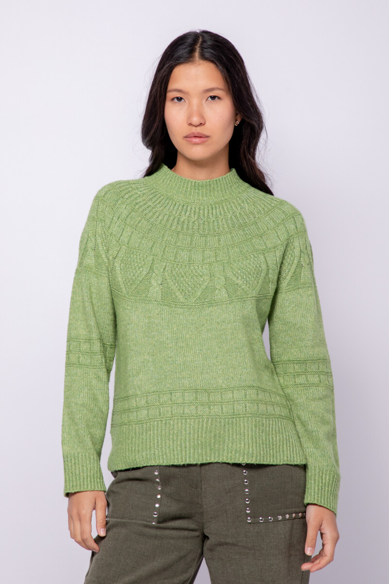 SWEATER REBECCA Verde Musgo