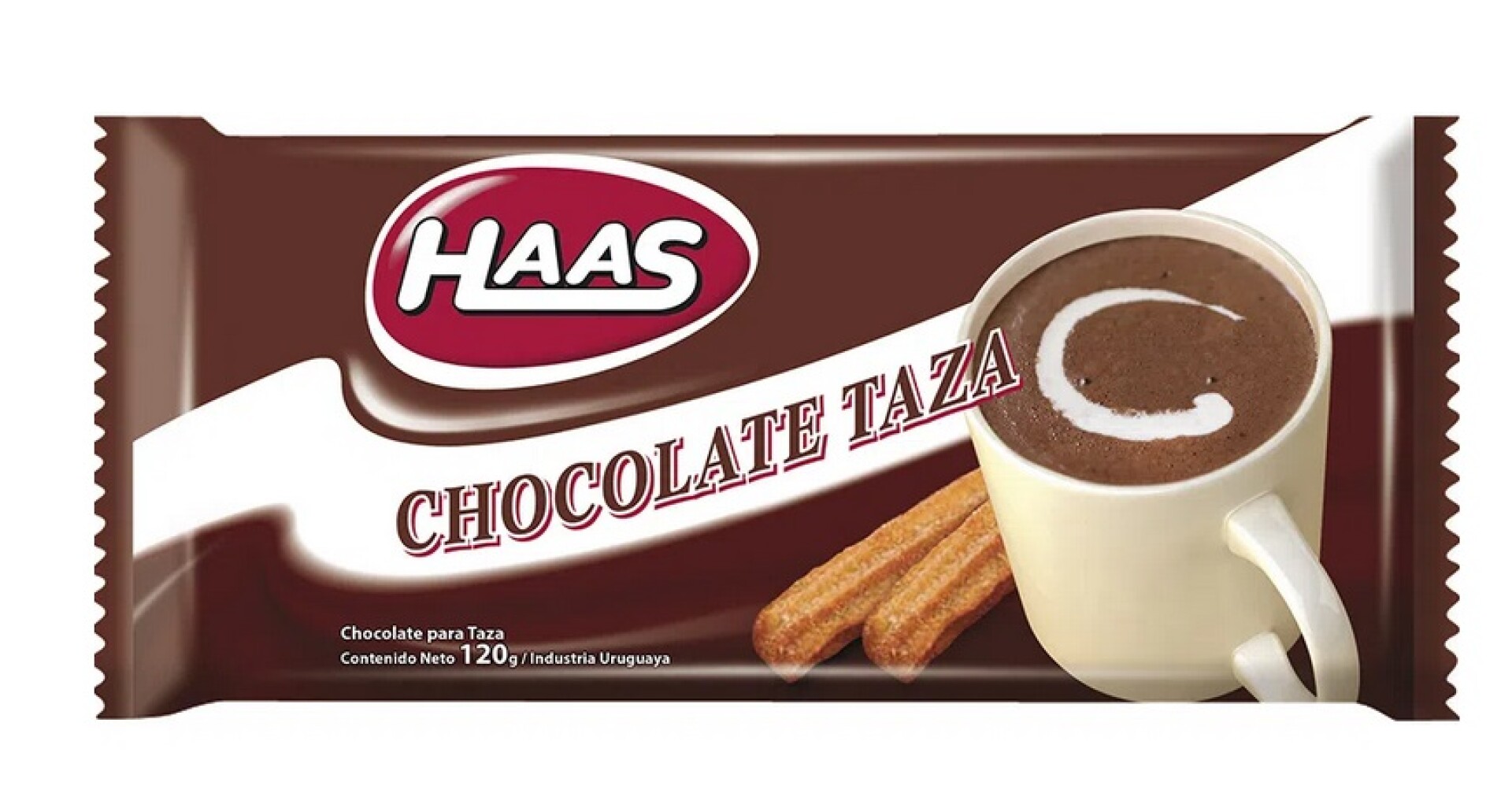 TABLETA CHOCOLATE HAAS 120G TAZA 
