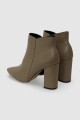 Bota caña baja Danae Taupe
