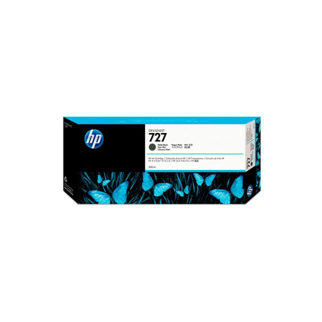 HP C1Q12A 727 MATTE NEGRO 300ML T920/T2500/T1500 UK Hp C1q12a 727 Matte Negro 300ml T920/t2500/t1500 Uk