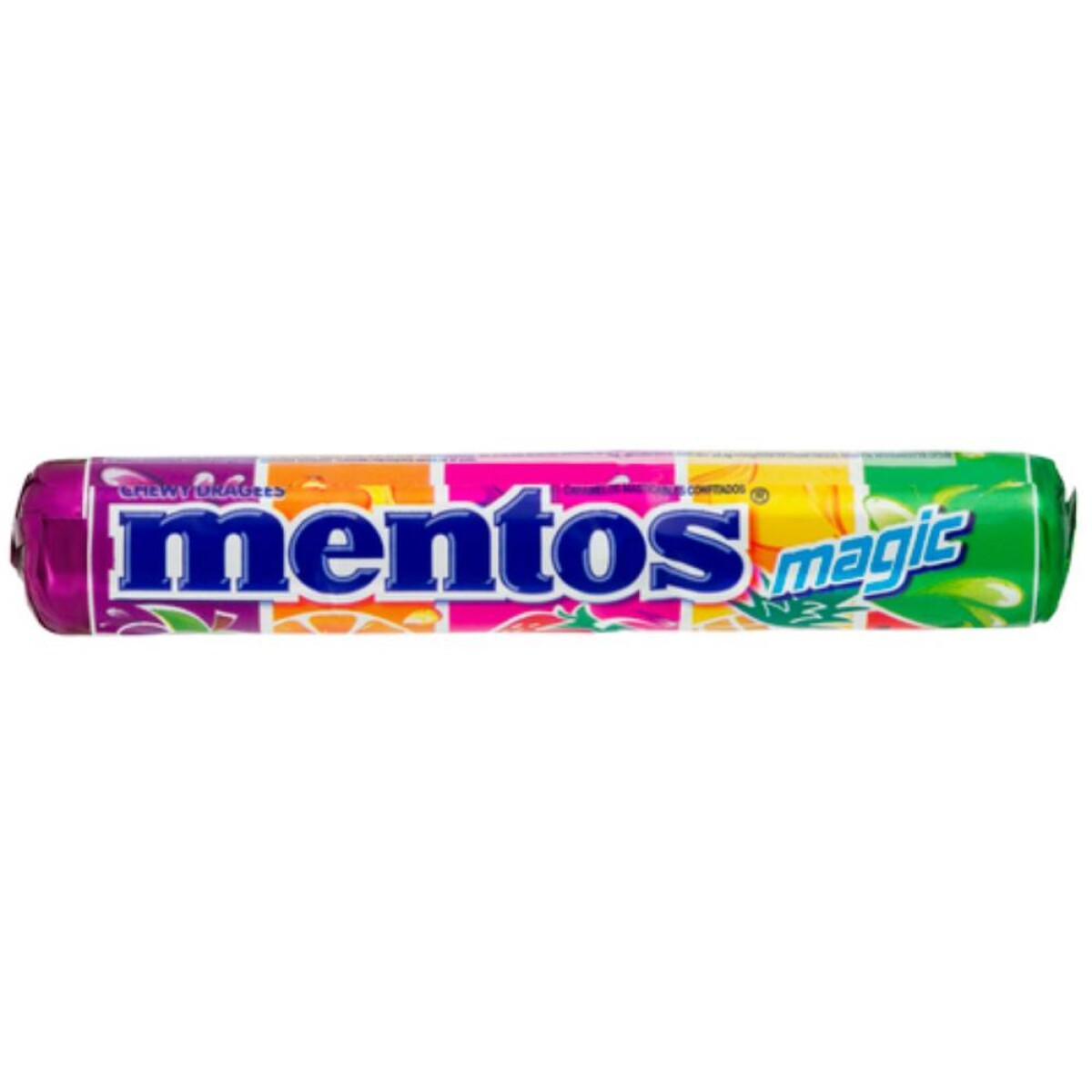 Caramelos Mentos Magic Rainbow 12 Unidades 