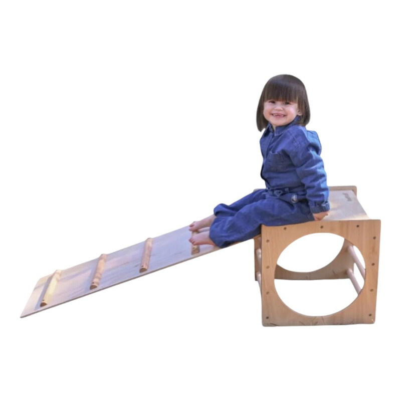 Cubo y Rampa de Madera Infantil Ruti Kids Cubo y Rampa de Madera Infantil Ruti Kids