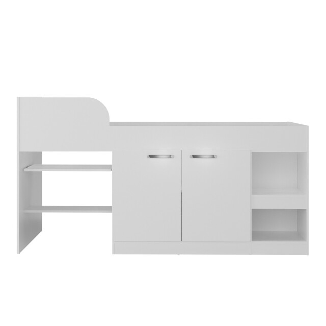 CAMA INFANTIL CON 2 PUERTAS Y ESTANTES ORGANIZADORES CAMA INFANTIL CON 2 PUERTAS Y ESTANTES ORGANIZADORES