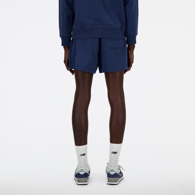 Short New Balance de Hombre - Athletics 5" - MS41511NNY BLUE