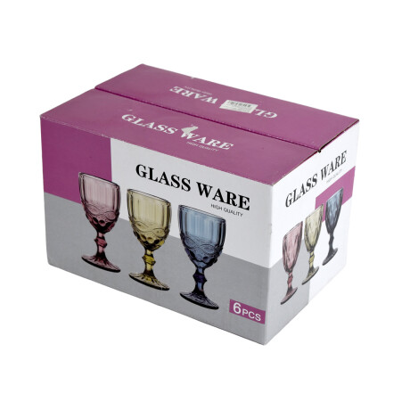 Set de copas de vino de 6 piezas Set de copas de vino de 6 piezas