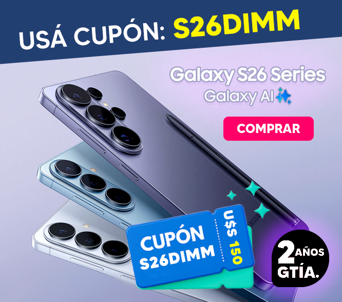 ¡Cupón S26 Series!