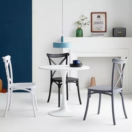 Silla Vienesa de Jardin Blanco