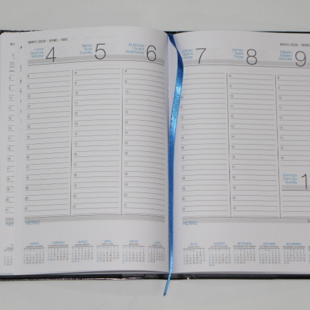 AGENDA ABEZETA 254 CLASSIC COLOR VIOLETA