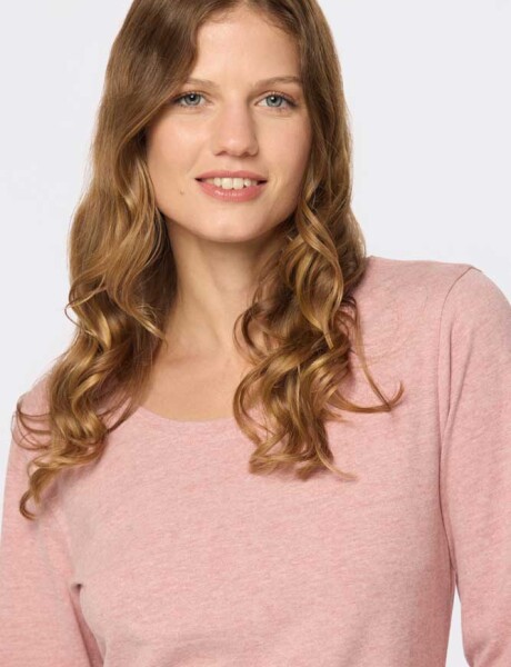 REMERA BÁSICA DE ALGODÓN Rosado