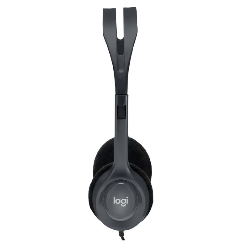 Auriculares Logitech H111 con Mic y Conector 3.5mm Gris Auriculares Logitech H111 con Mic y Conector 3.5mm Gris