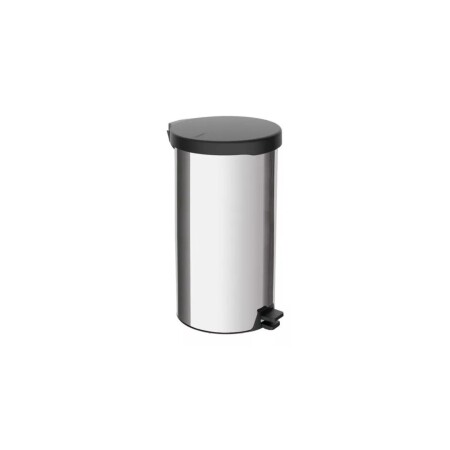 PAPELERA TACHO ACERO INOXIDABLE TRAMONTINA 20LTS PLATEADO
