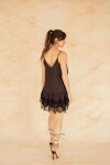 VESTIDO GISELLE MAROON WASHED DENIM VESTIDO GISELLE MAROON WASHED DENIM