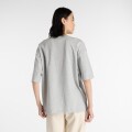 Remera New Balance de Dama - Flower Shoe - WT53912AG GREY