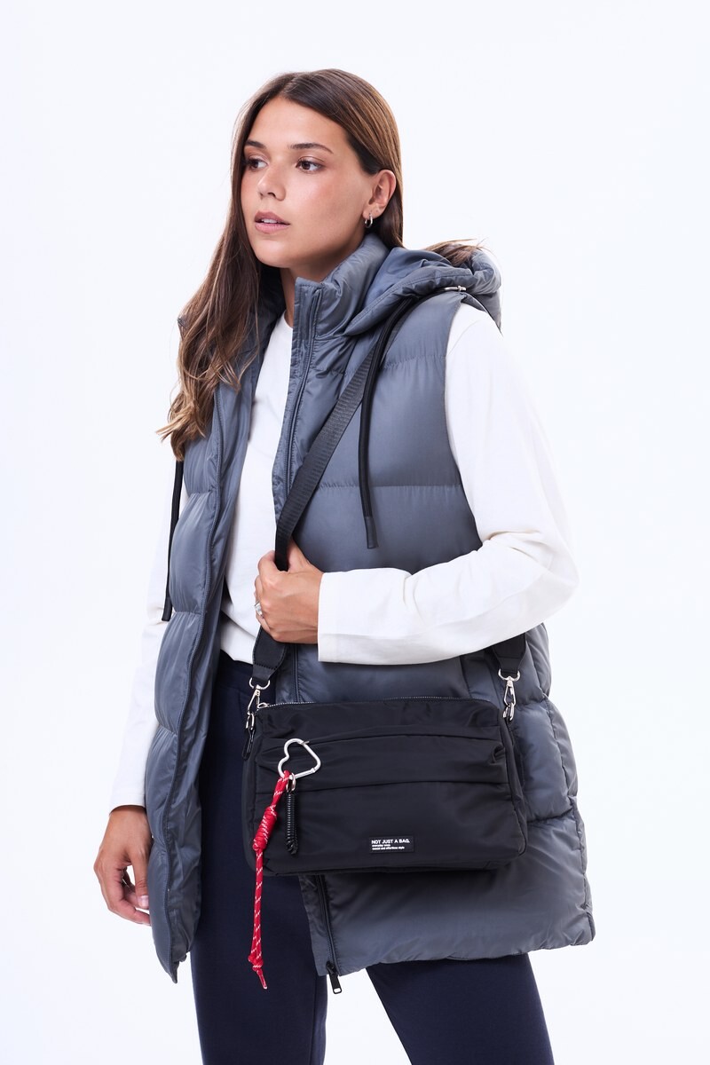 Bandolera Margarita Negro