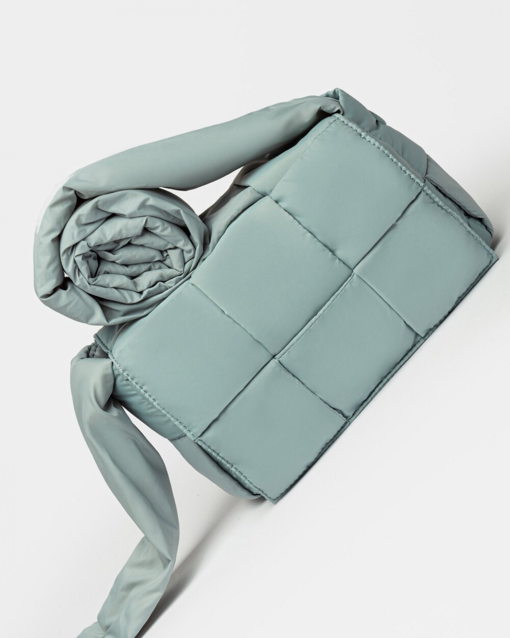 Bandolera Lounge en nylon Celeste
