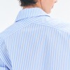 Camisa Strip Celeste