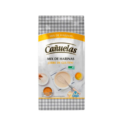 Mix de harinas sin gluten 500g Cañuelas Mix Harinas S/g 500g Cañuelas