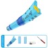 Antorcha Burbujero Infantil Niños Tiktok Electrico Recargabl Variante Color Azul