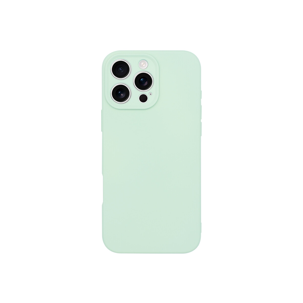 Protector para iPhone 16 Pro Max engomado color verde pastel 