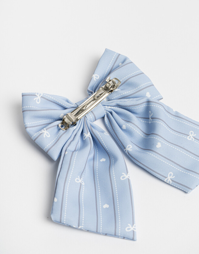 Hebillas Infantiles Con moño Hebillas - Azul Celeste