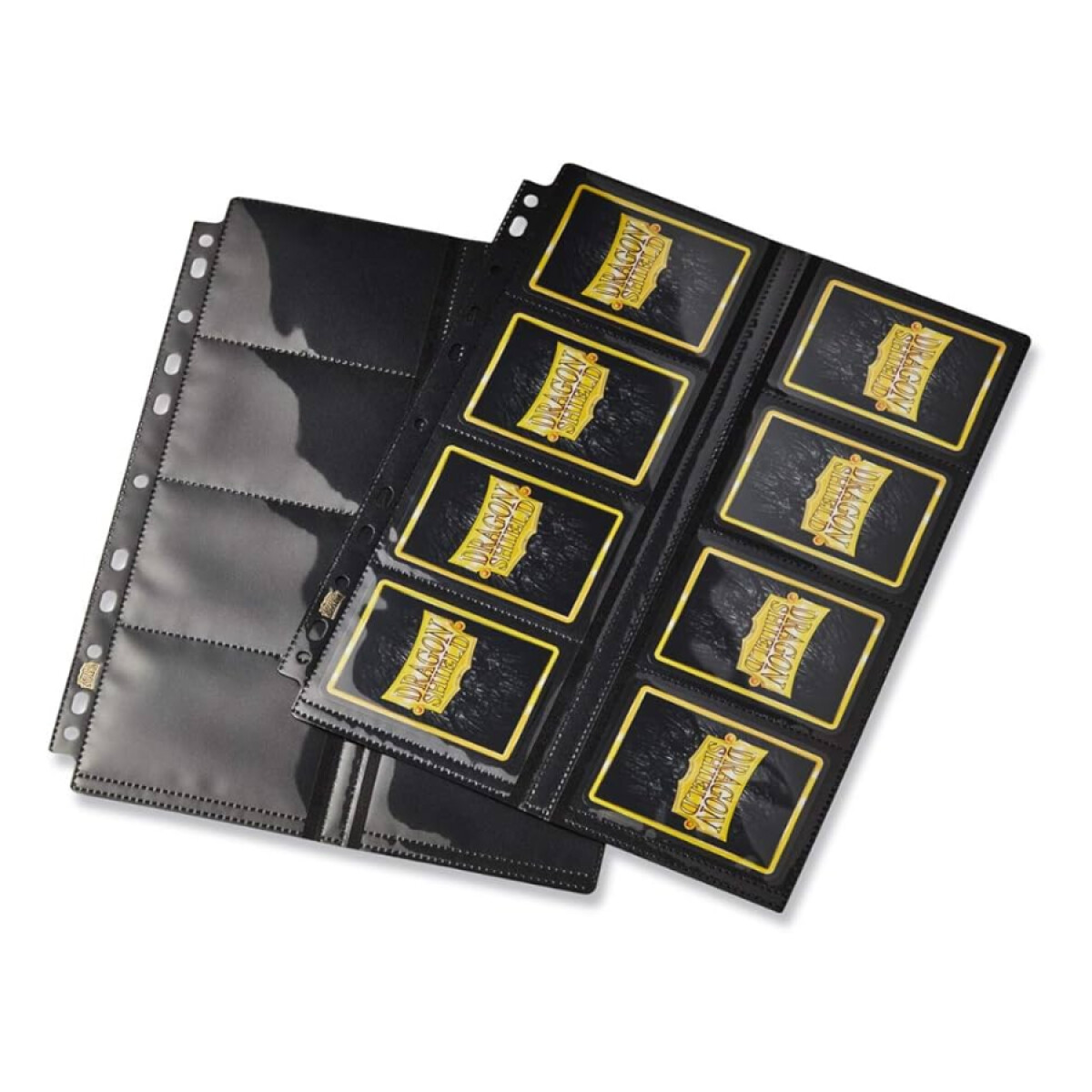 Hoja Dragon Shield 16 Bolsillos - Transparente 