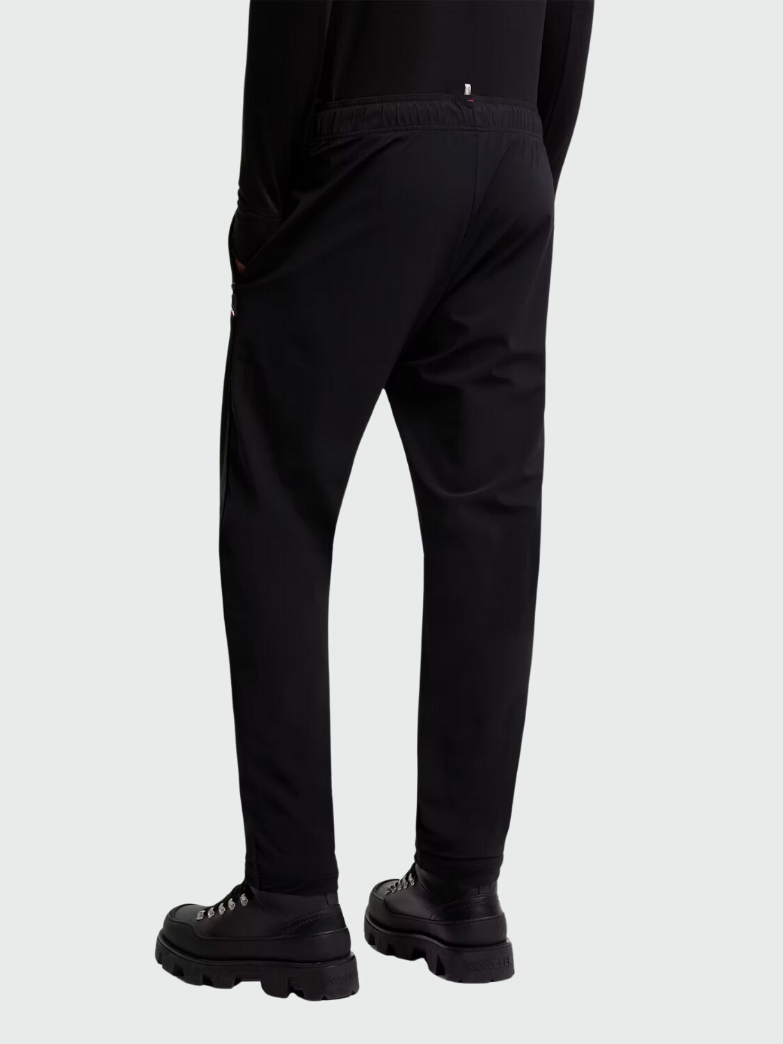 MONCLER - Pantalones Deportivos Negro