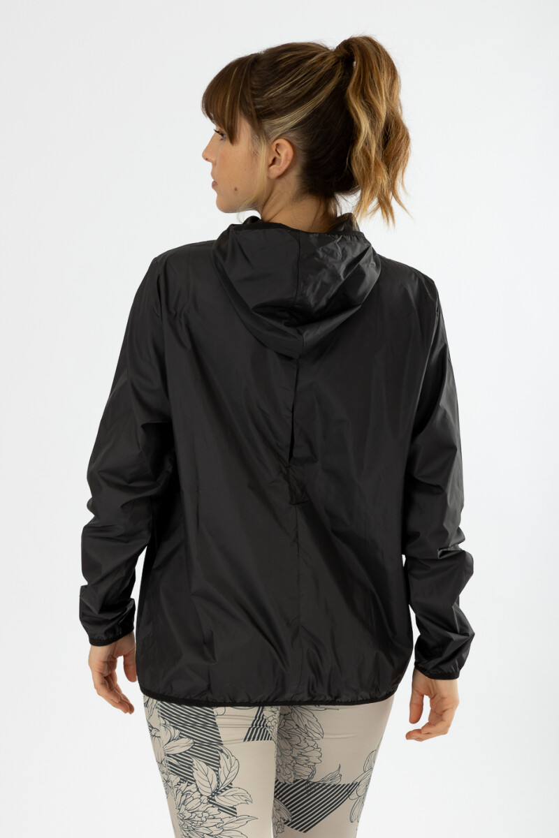 Campera micro comprimible Negro