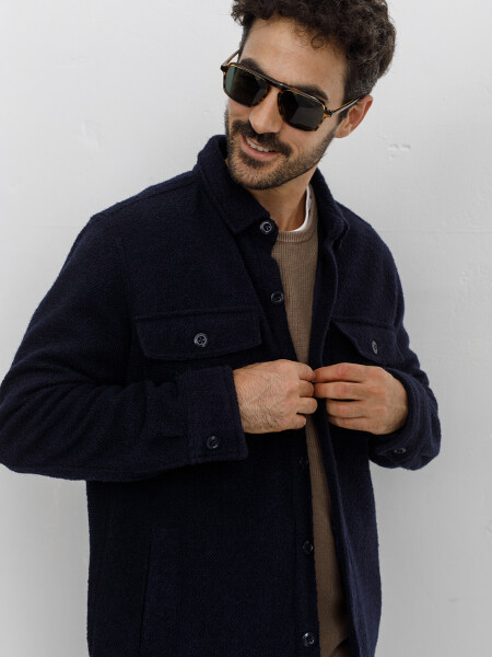 OVERSHIRT AMBERES MARINO