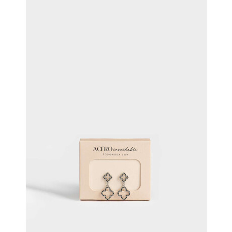 Aros Colgantes Cortos De Acero Quirúrgico Plateado