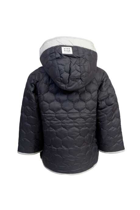 Campera Capitoneada Negro