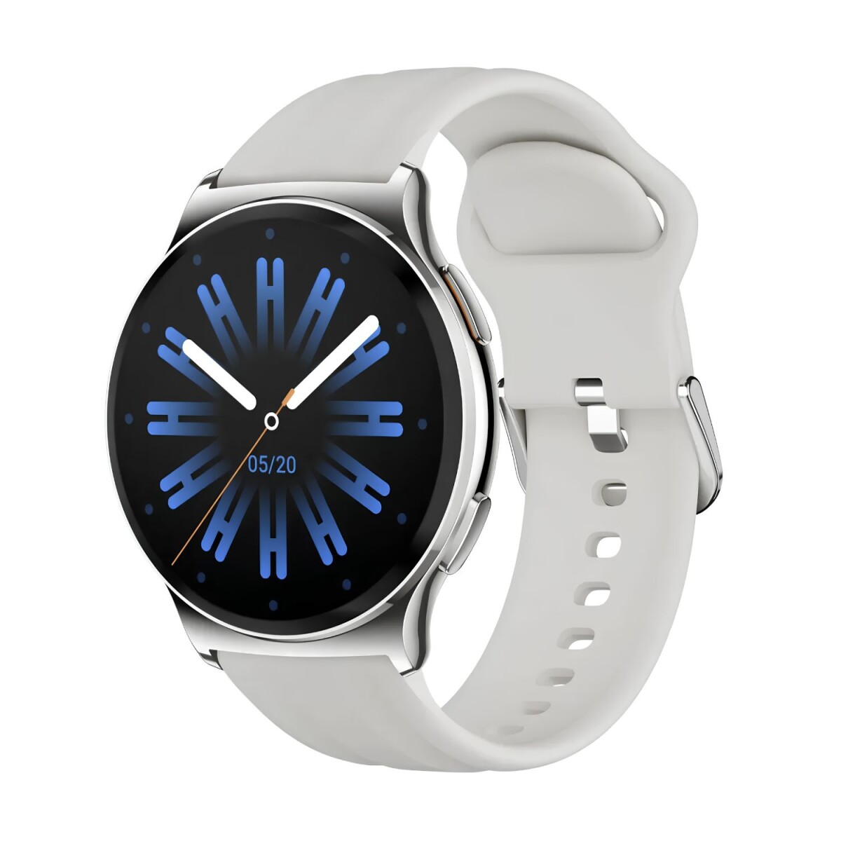 Reloj Smart watch Inteligente Haylou Solar Lite 2 - Plateado 