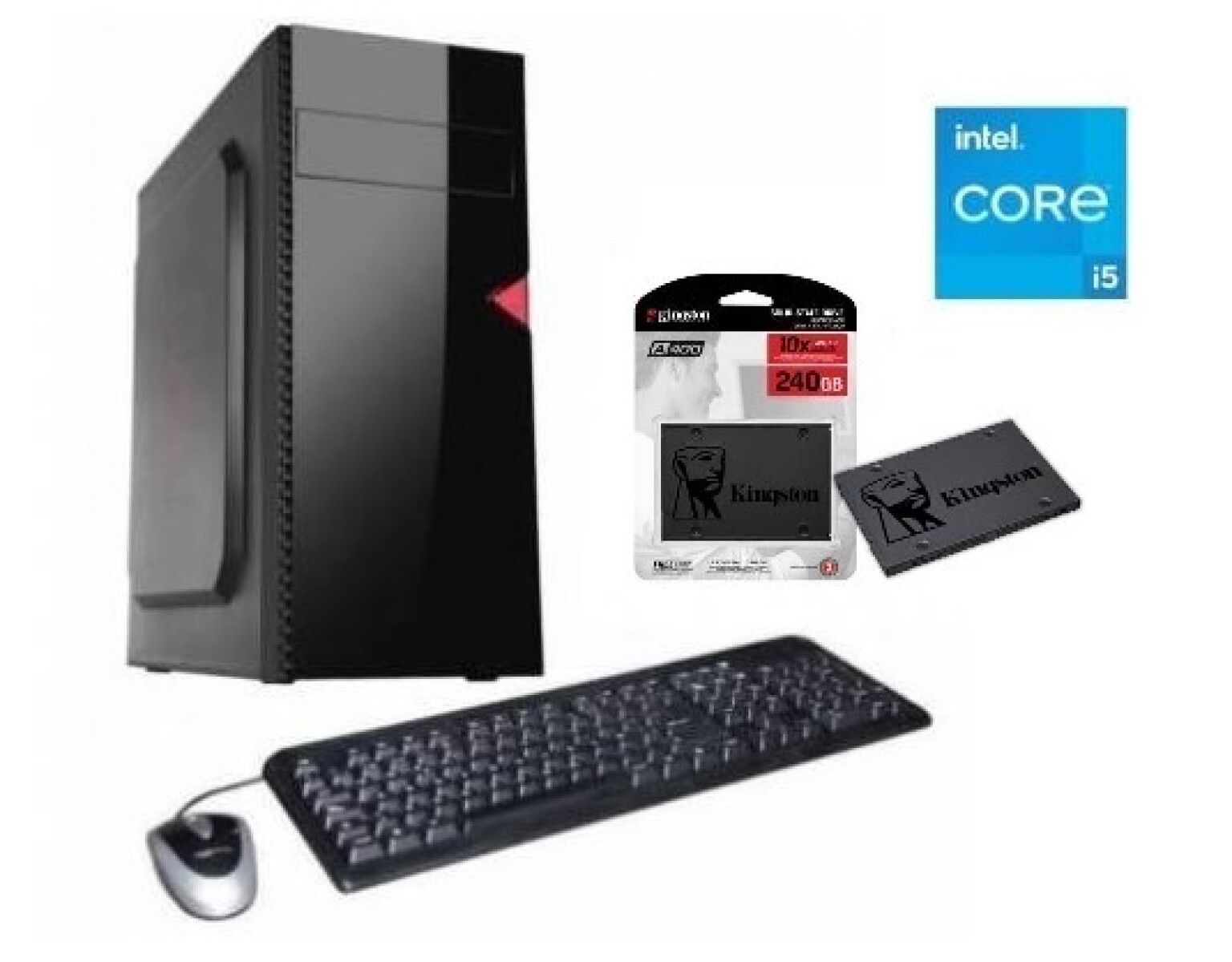 Equipo Nuevo Core I5 12400 + Disco Ssd de 240GB 