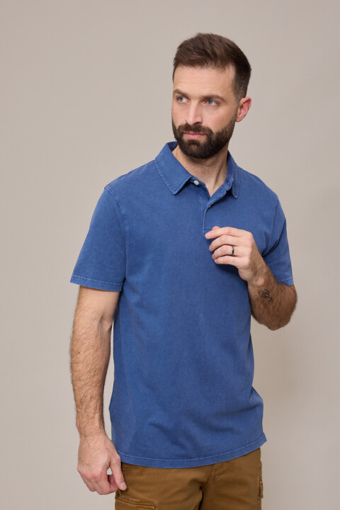 POLO LIGURIO POLANCO Azul Cobalto