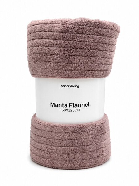 MANTA FLANNEL MARRON