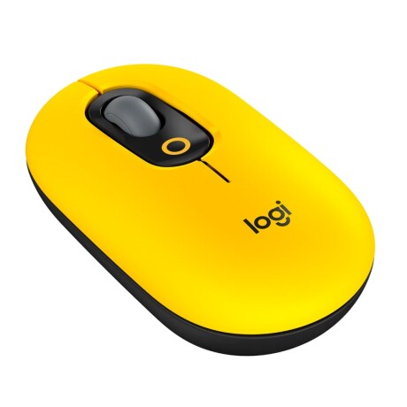 Mouse Logitech Pop Inalámbrico Amarillo 001