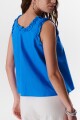 TOP MAGNOLIA AZUL