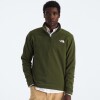 Buzo Polar Textured cierre de 1/4 hombre Woodland Green Heather