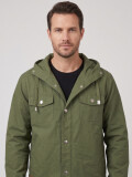 CAMPERA GABARDINA VERDE