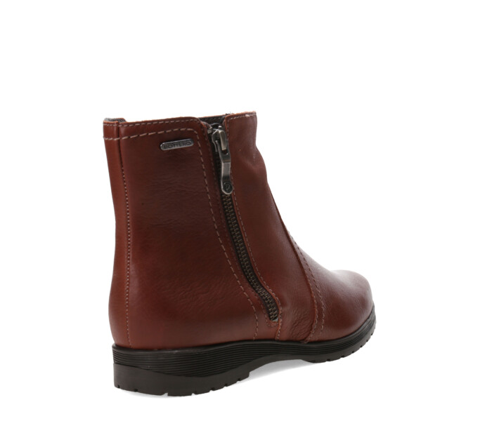 Bota de Mujer Bottero Caña Baja Marrón Coñac